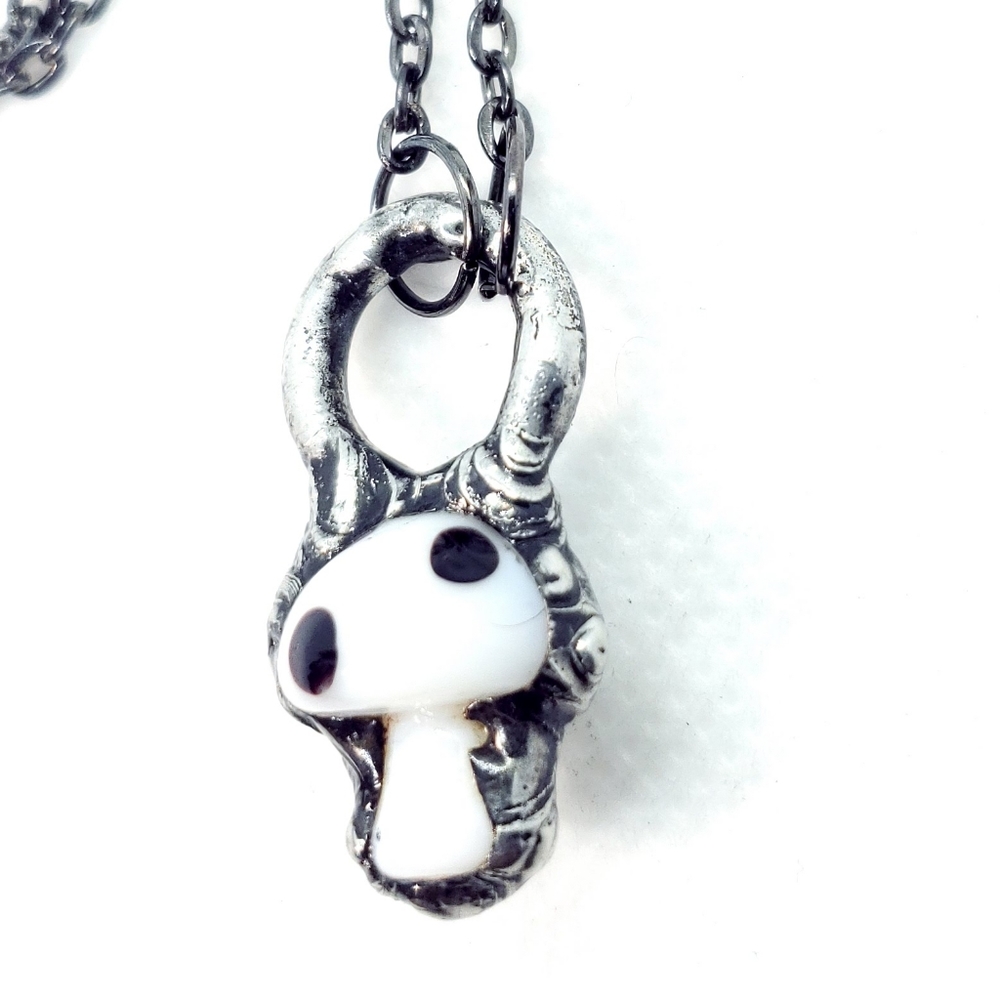 Mushroom necklace